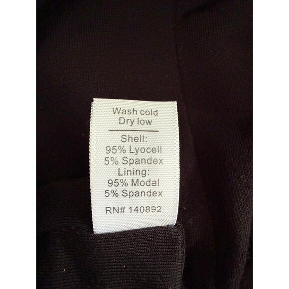 Marine Layer Women’s Lexi Rib Black Cream Striped Racerback Tank Dress sz S - Picture 8 of 8